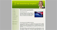 Desktop Screenshot of kfz-versicherung-vergleich.biz