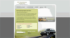 Desktop Screenshot of kfz-versicherung-vergleich.de